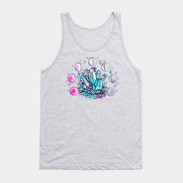 Crystal Phases Tank Top by Cipher_Obscure